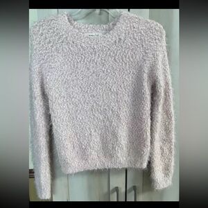 Living Doll Sweater - Size Small - Rose Pink - Fuzzy-Soft & Warm